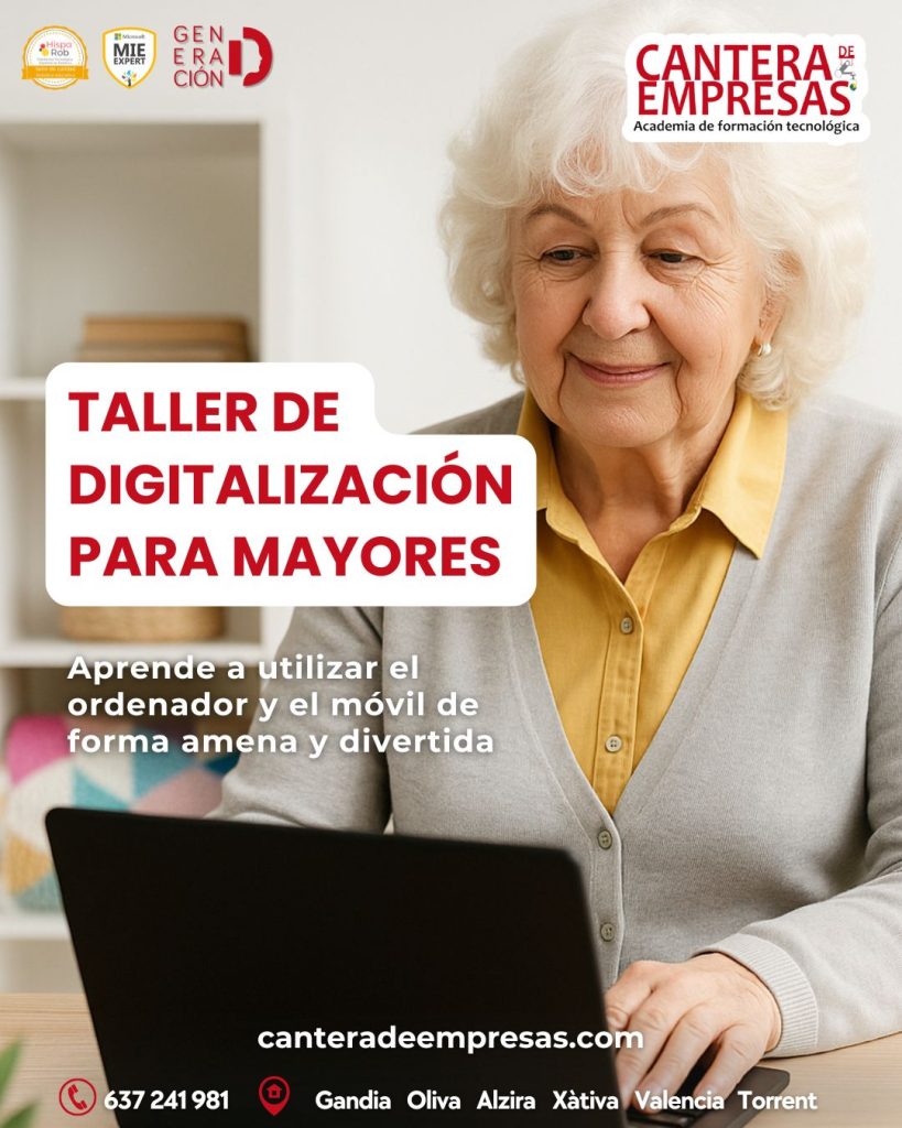 Curso digitalización para mayores