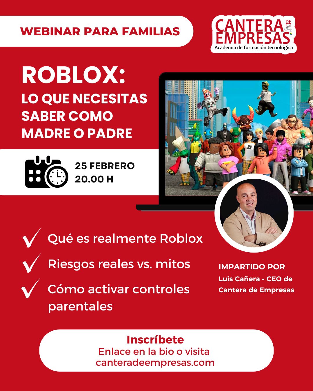 webinar-roblox-cantera-de-empresas Webinar sobre Roblox para Padres